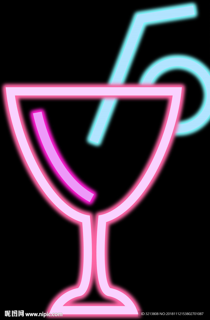 霓虹灯 LED 造型 酒吧