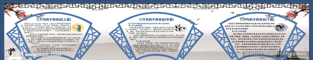 三只鸟的不同命运