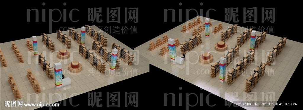 商场审批效果图