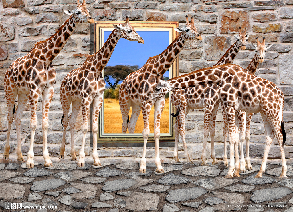 3d背景墙 3d壁画 3d背景