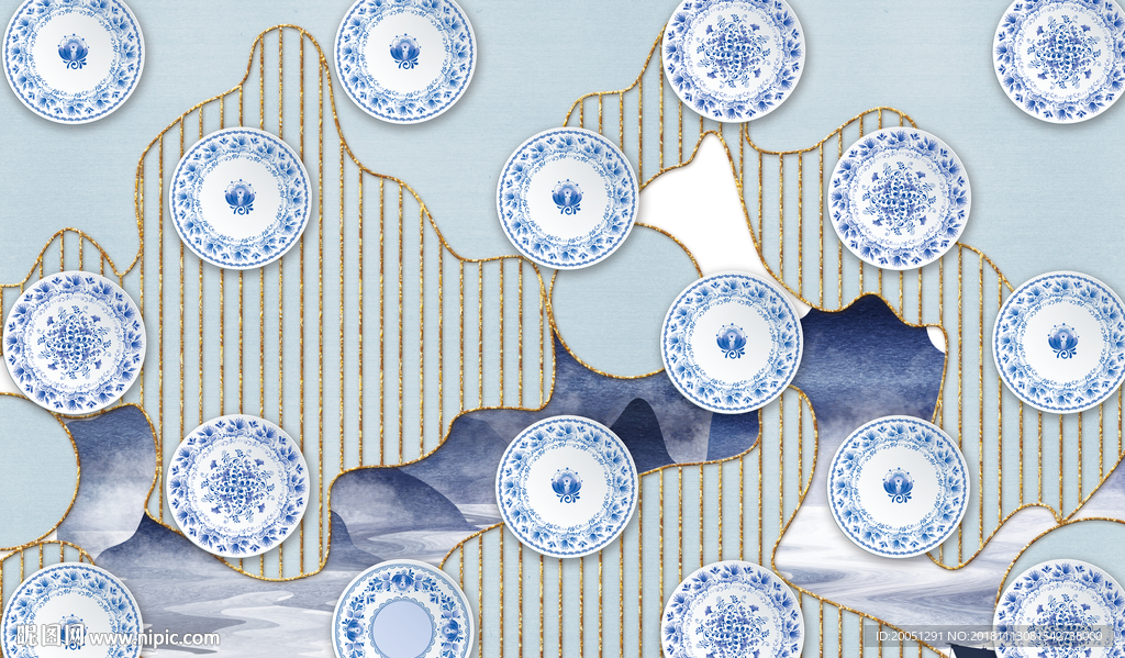 3d背景墙 3d壁画 3d背景