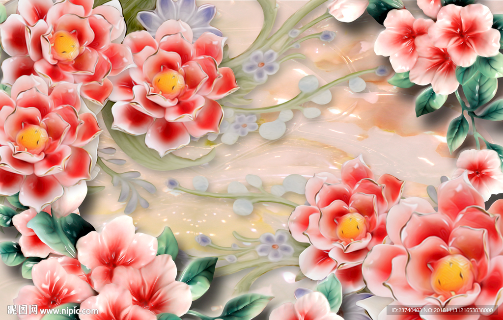 清新背景 3d背景