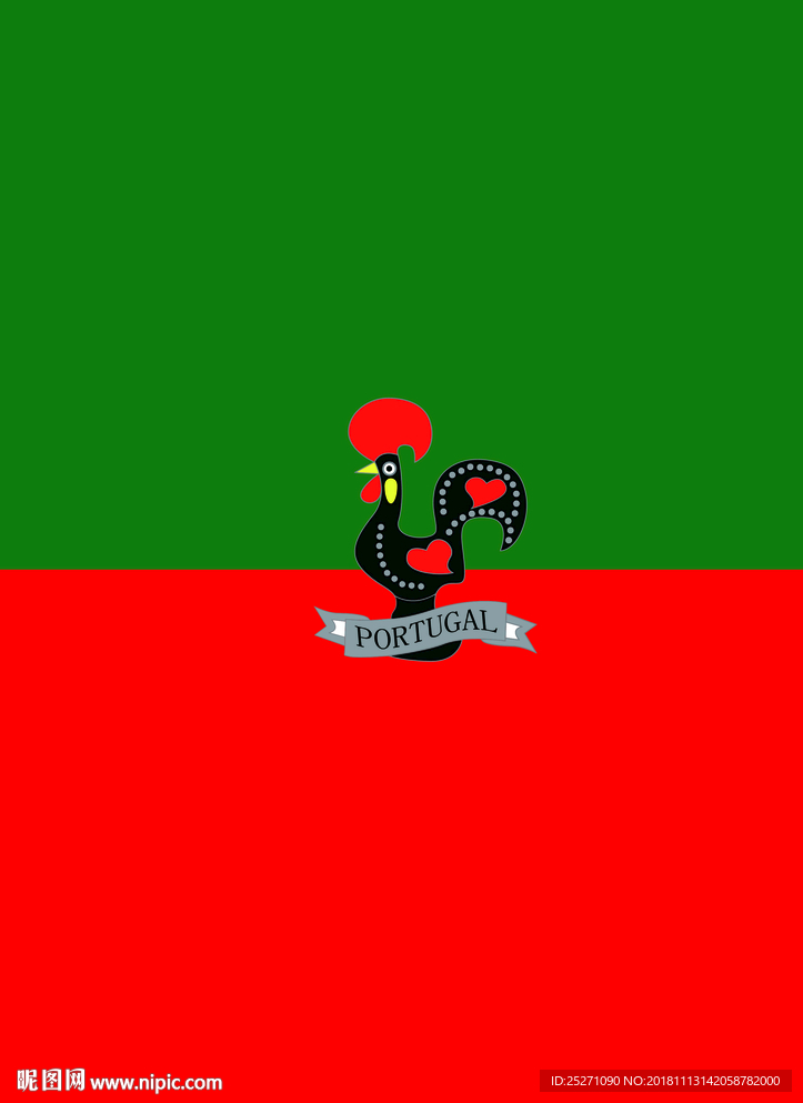 Portugal公鸡冰箱贴