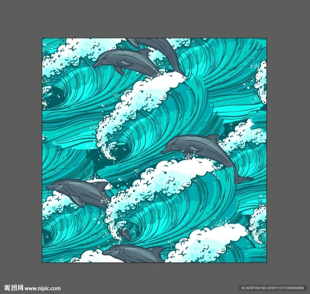 矢量艺术底纹设计
