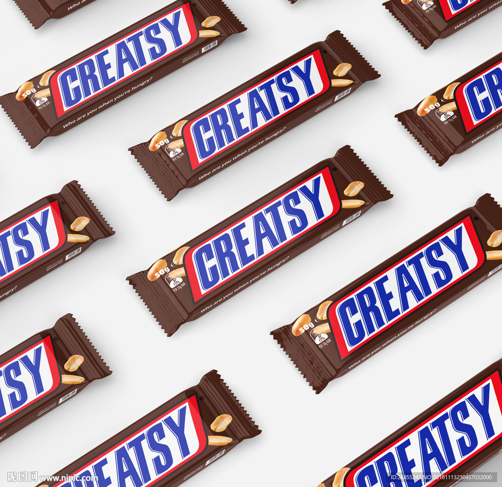 巧克力包装样机