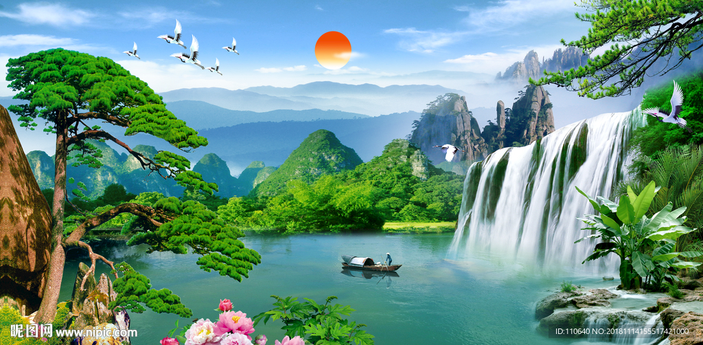 山水画