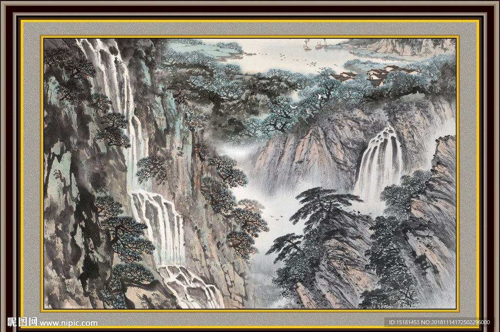 水墨山水