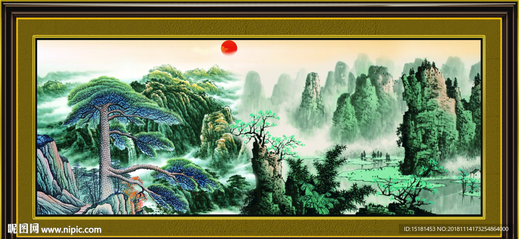 迎客松