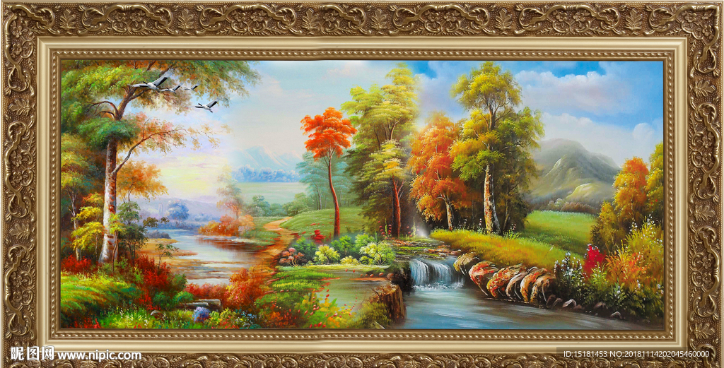 油画风景