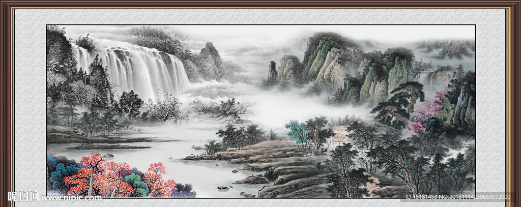 国画山水