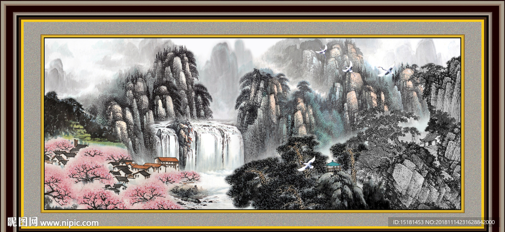 国画山水