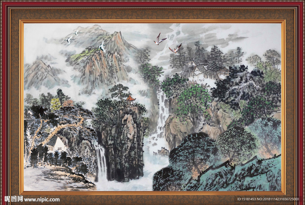 国画山水