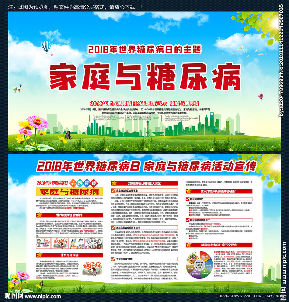 糖尿病宣传栏