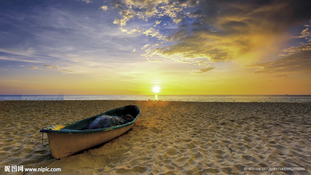 大海日落装饰画