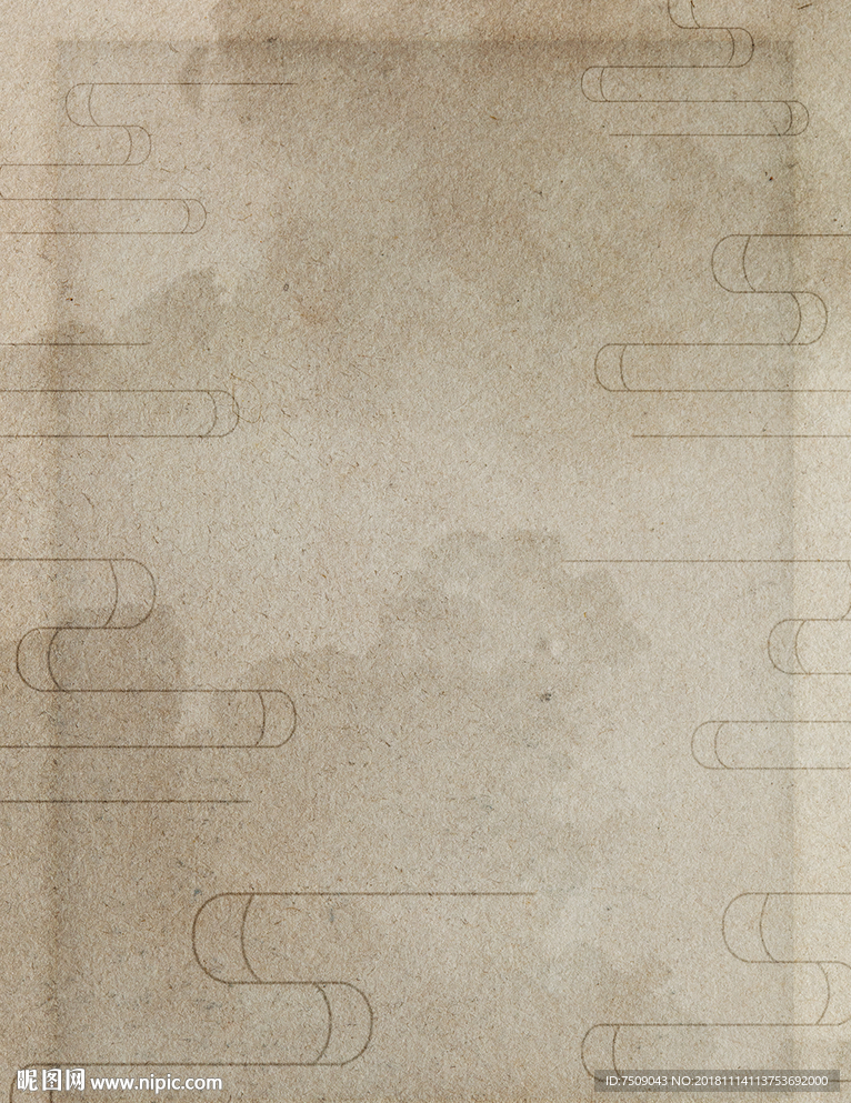 手绘中国风云纹纹理背景