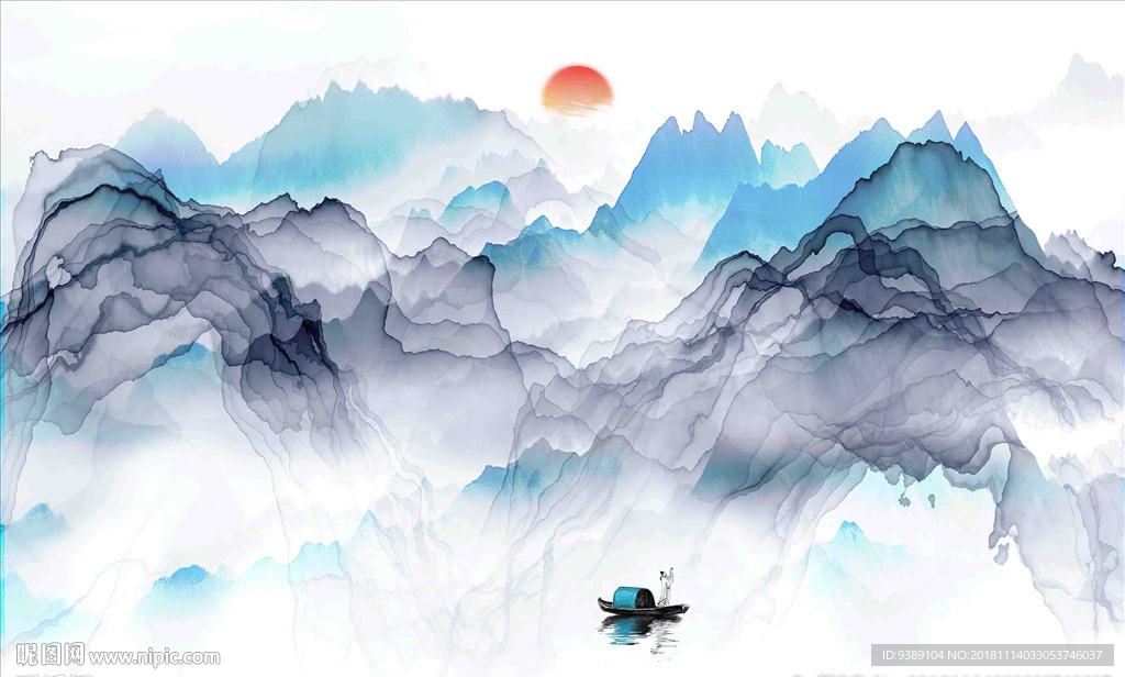 抽象水墨
