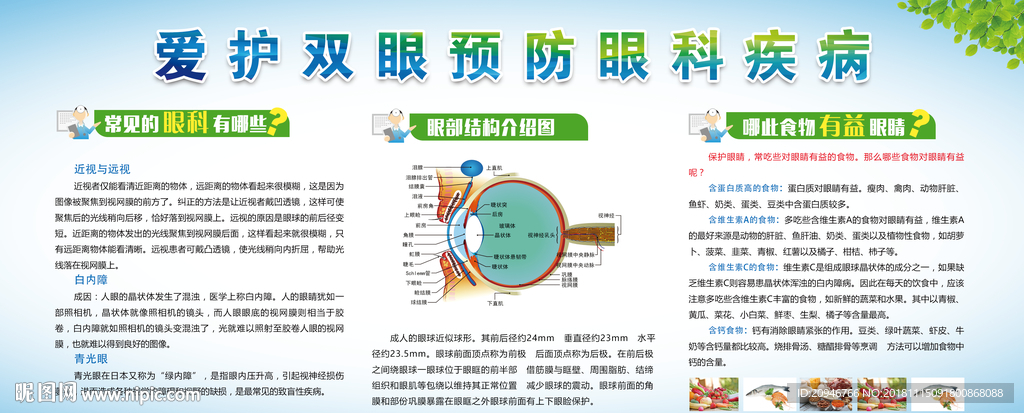 爱护双眼预防眼科疾病
