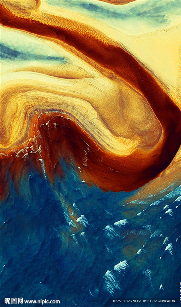 现代抽象油画艺术装饰画