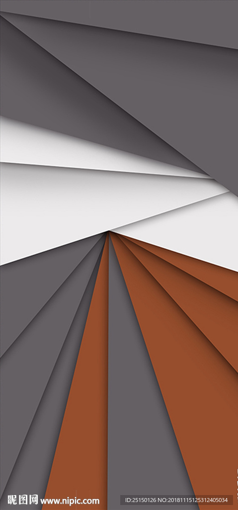 个性几何抽象现代装饰画