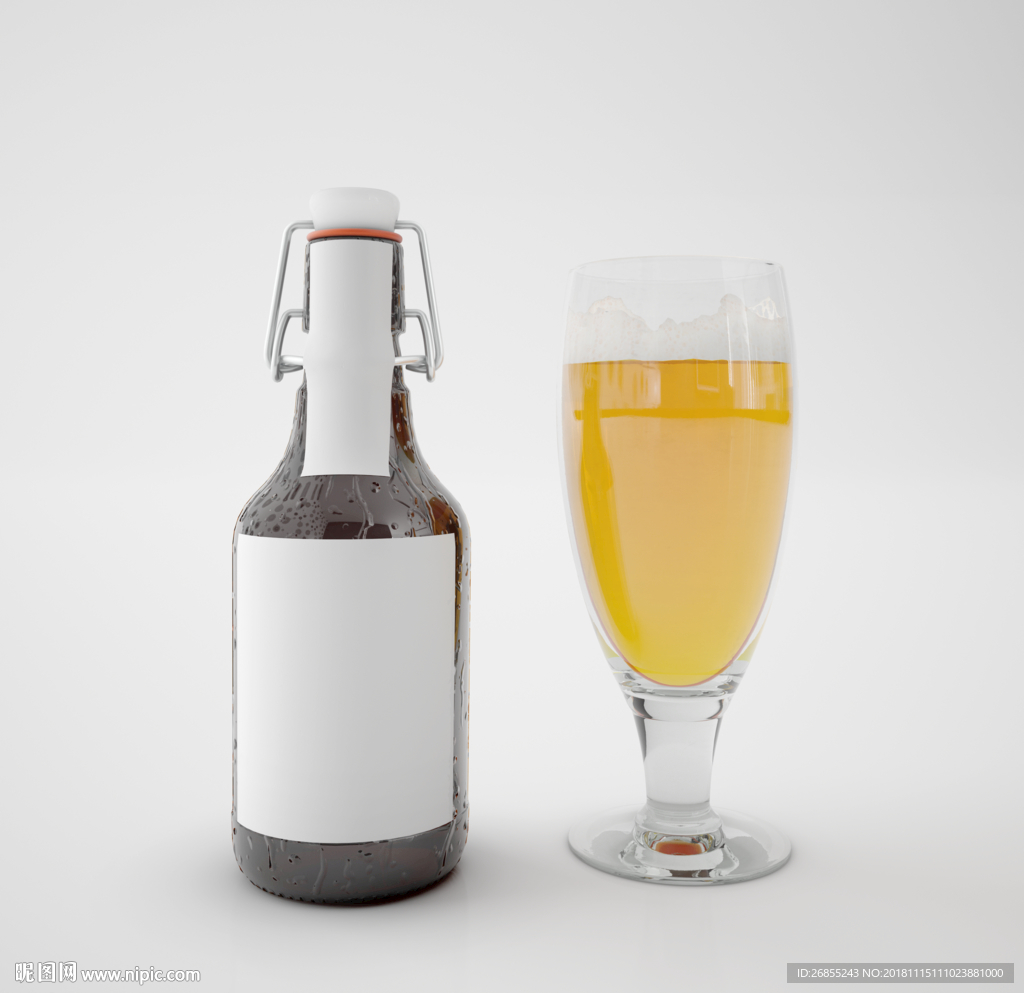 啤酒样机
