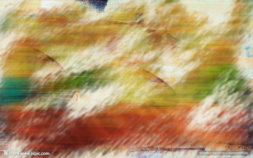 抽象油画
