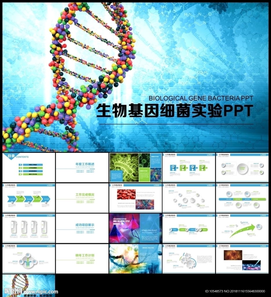 基因生物化学医疗医学DNA报告