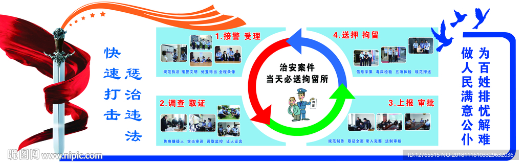 警营文化建设-打击