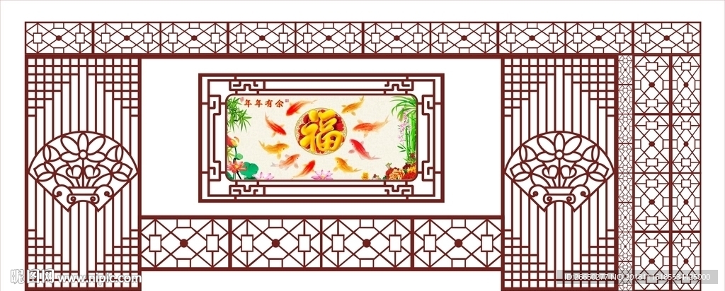 木雕屏风