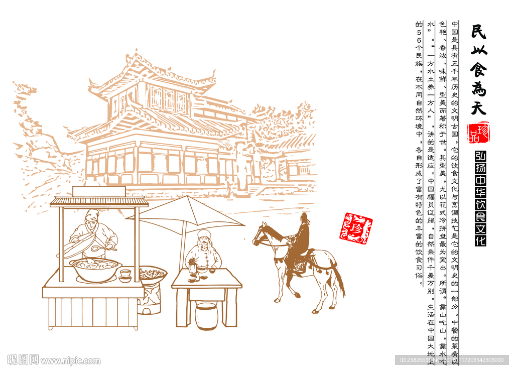 中国饮食古人
