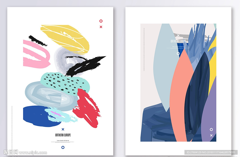 简约文艺手绘插画装饰画