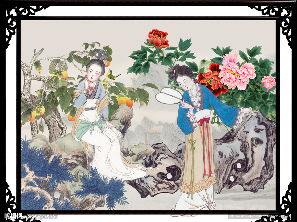 仕女图
