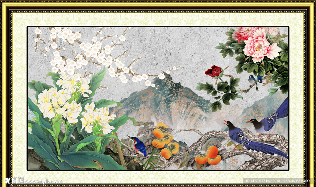 花鸟国画