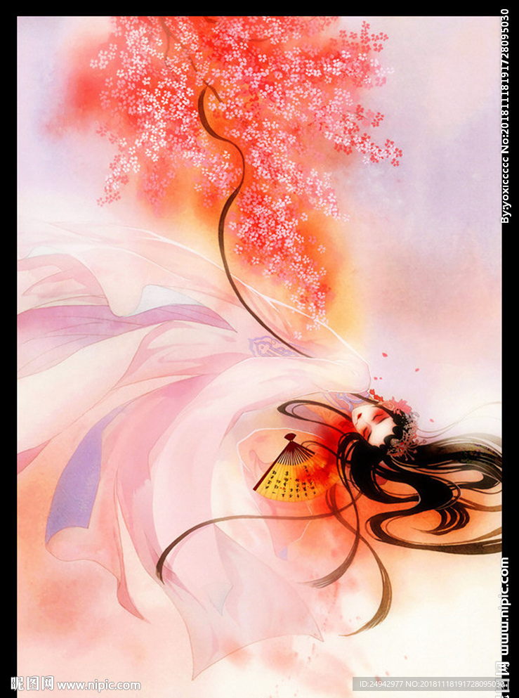 水彩装饰插画