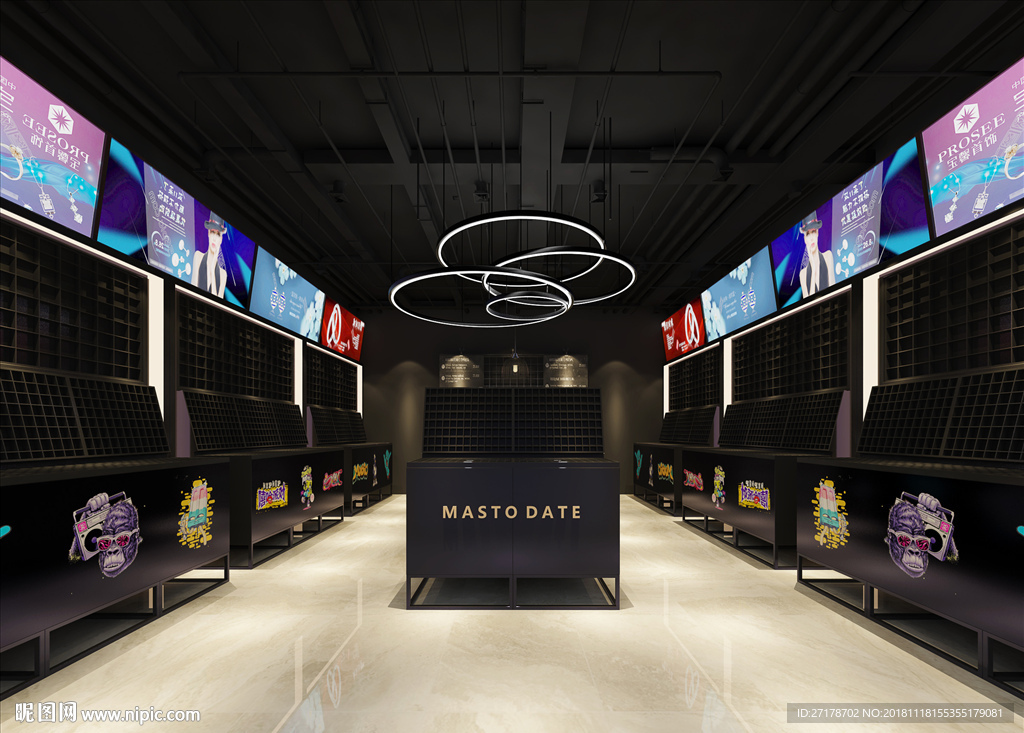 3DMAX饰品店模型源文件