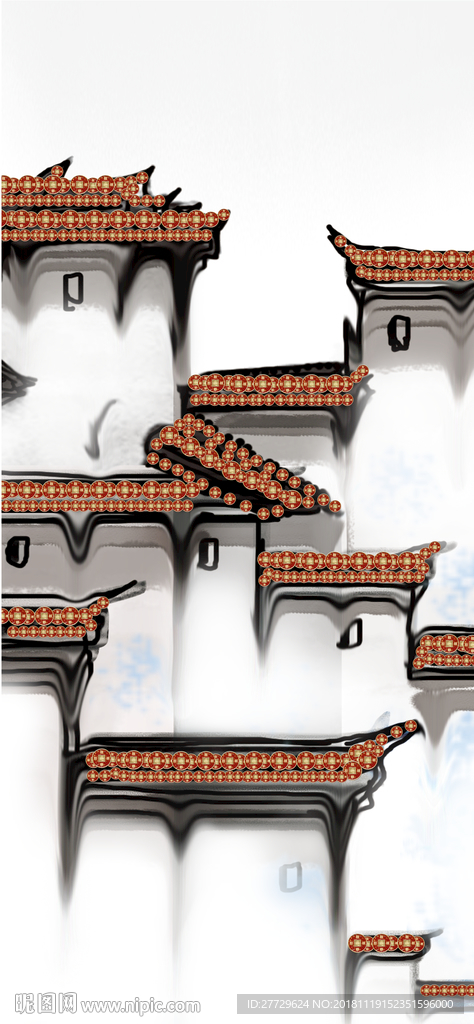 新中式山水画