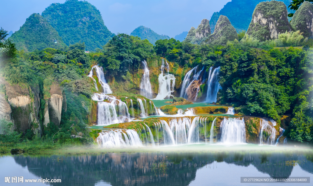 风景背景墙