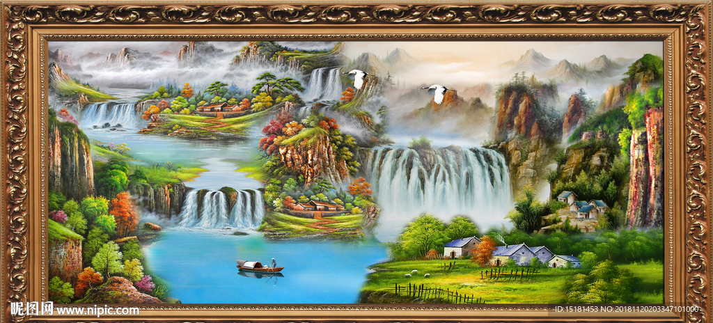 风景油画
