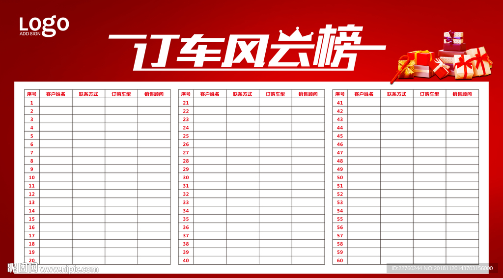 订车风云榜