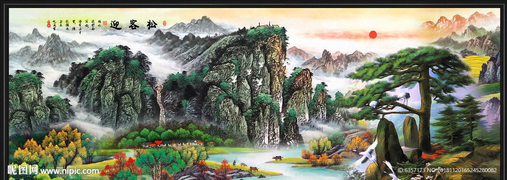 油画风景