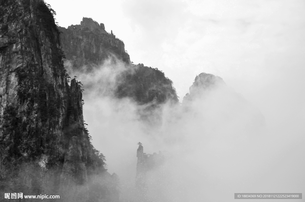 山 禅意山境 远山