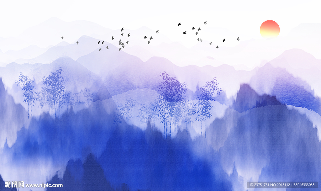 大气山水