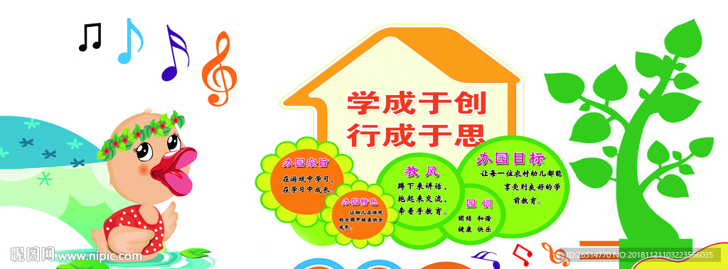 幼儿园文化墙