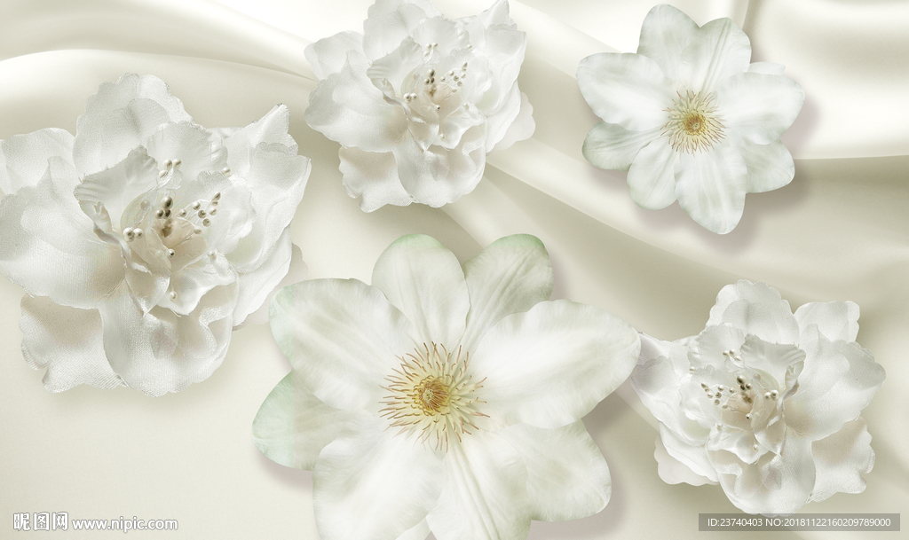 大型壁画 3D电视背景