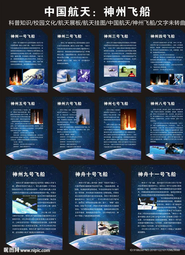 神州飞船科普知识