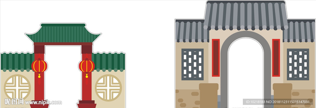 矢量门坊