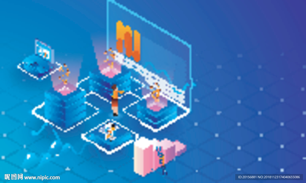 科技公司背景底图banner
