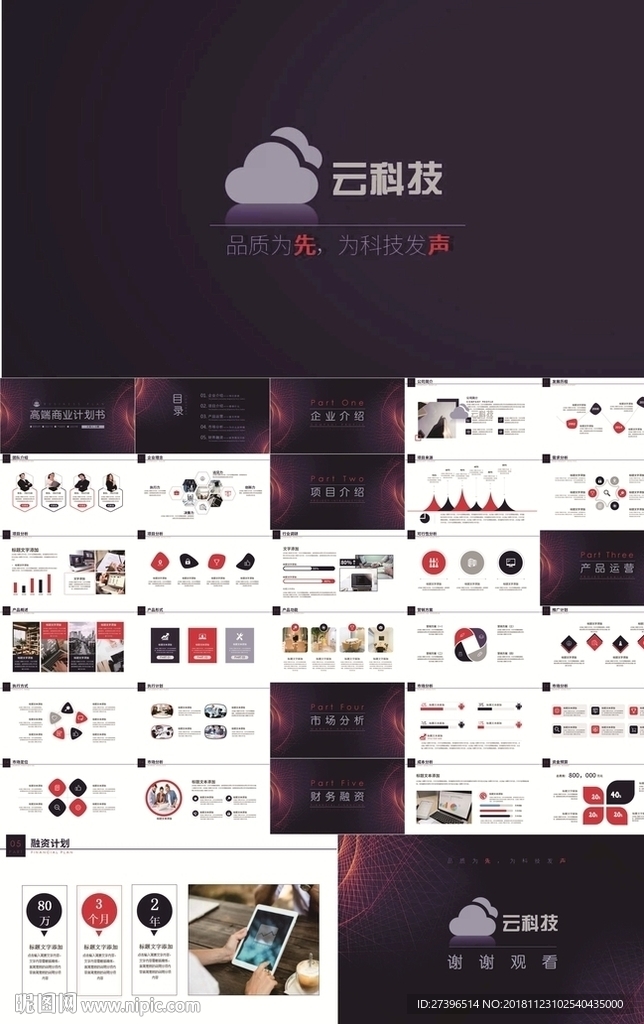 云科技PPT