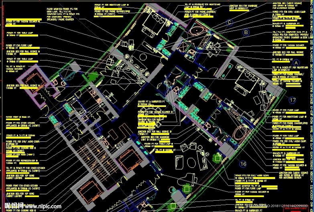 耀辉世纪城公寓TYPE A施工