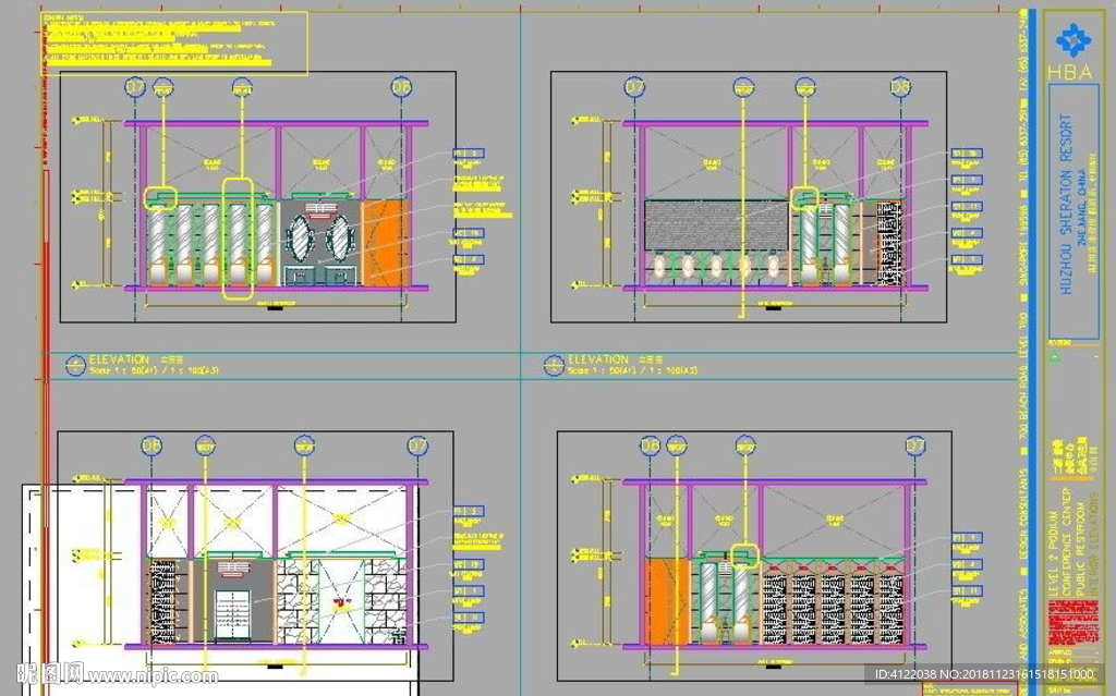 浙江湖州喜来登酒店公共部分施工