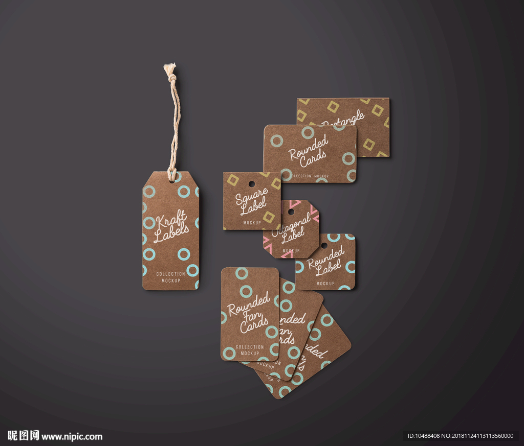 智能对象 样机 贴图 包装 V